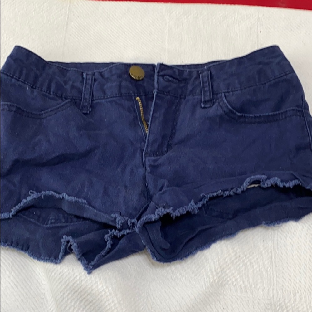 Blue shorts